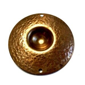 Vintage Hammered Copper Pendant USA Medallion 20oz 1 Piece 2.5"